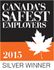 Canada's Safest Employer 2015 SILVER Medal Winner
