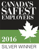 Canada's Safest Employer 2016 SILVER Medal Winner